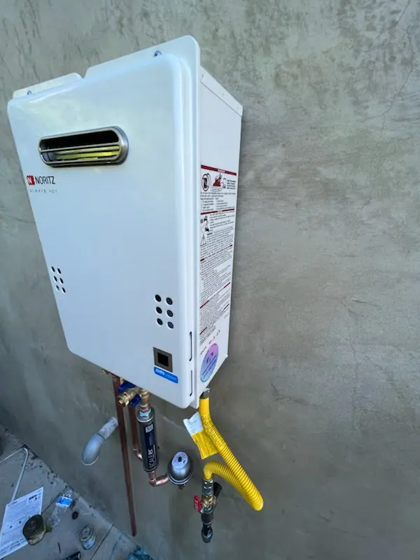 Tankless water heater installation for North Hills homes
